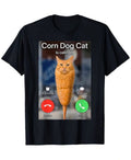 Corn Dog Cat Shirt