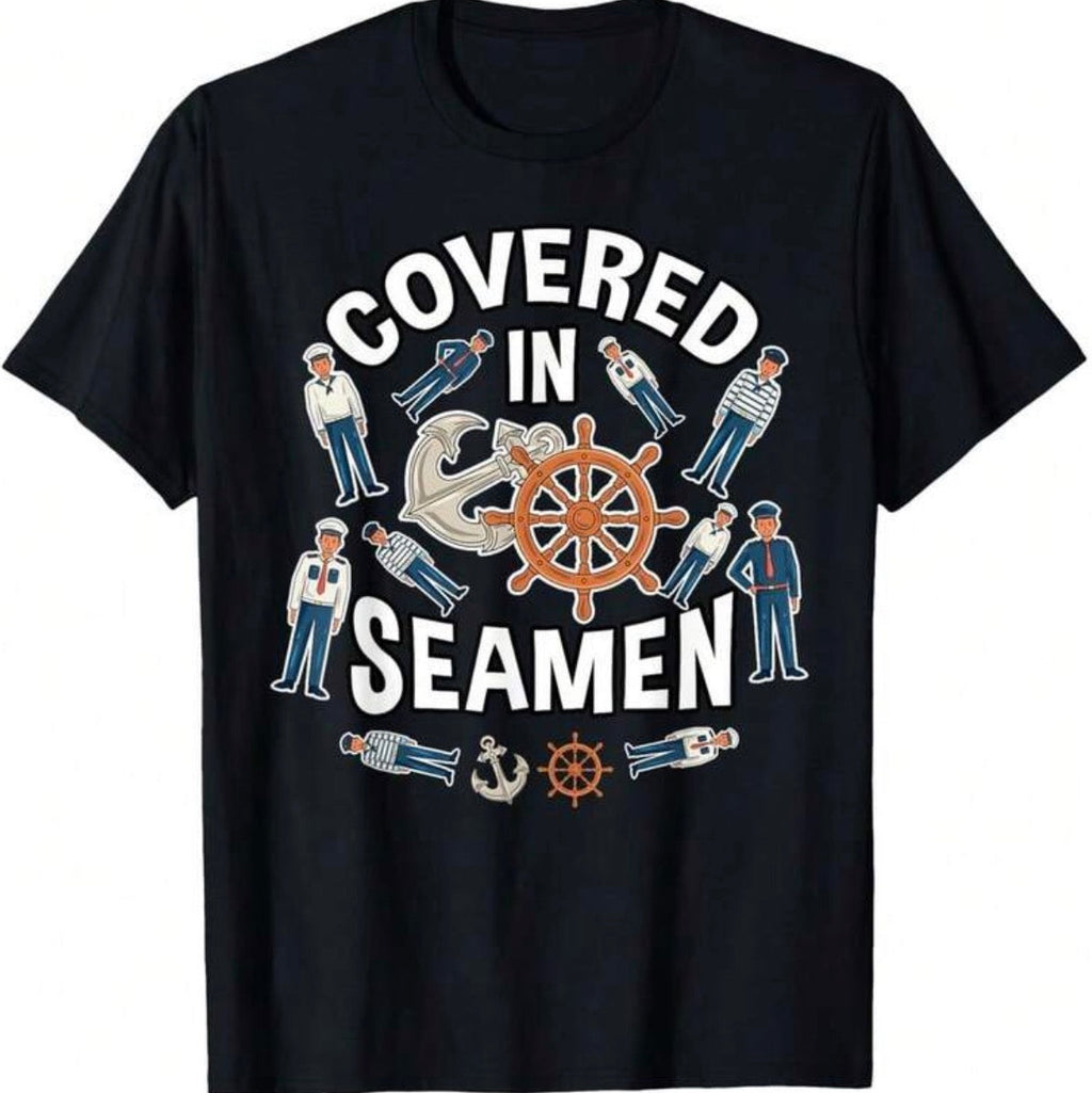 Covered in Seamen Shirt